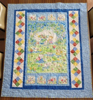 Baby Blue Quilt - A Little Patch of Country