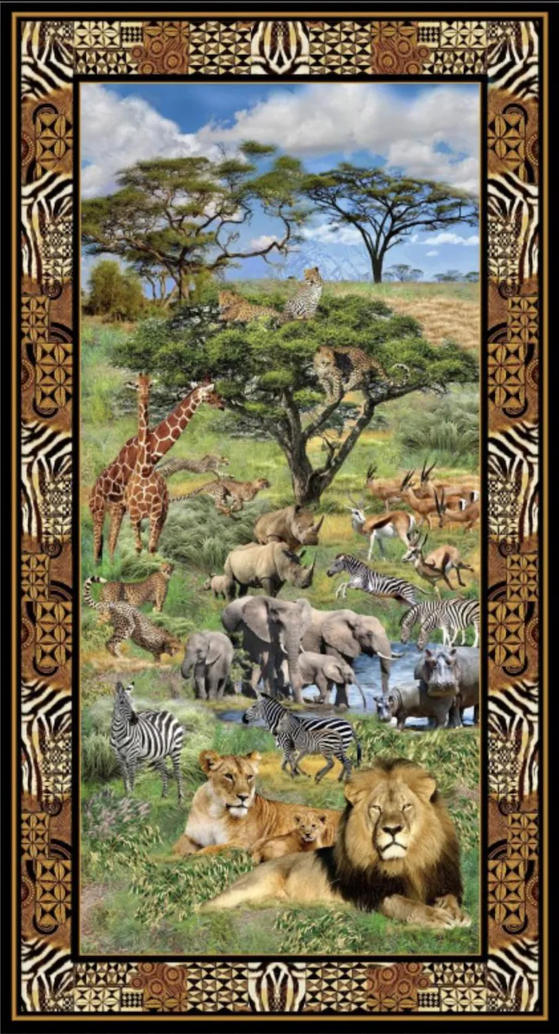 Serengeti Plains Panel